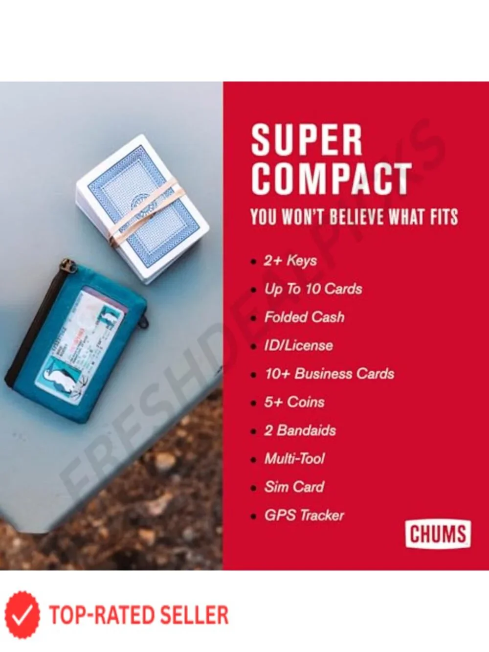 N/A compact keychain